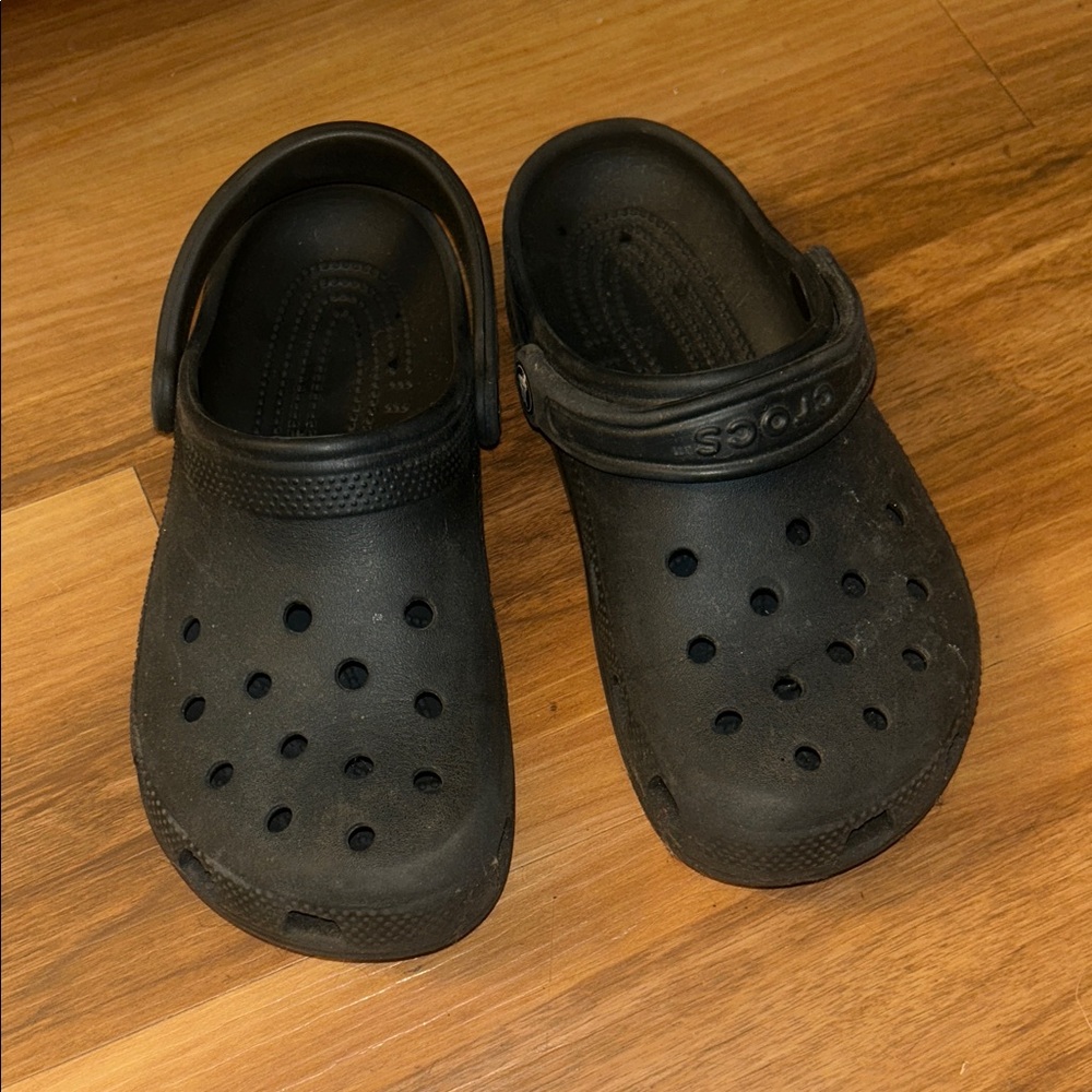 CROCS Kids Black Sandals